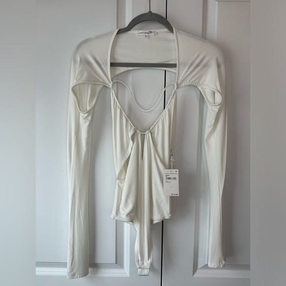 Good American Cut Out Bodysuit in Ivory NWT (Size 3/L) - Picture 3 of 9